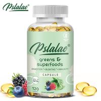 Gambar Pslalae-Chlorella, Probiotik-Makanan Hijau-Mendukung Kekebalan Tubuh, Pencernaan-Bebas Gluten-30/60/120 Kapsul - 30 kapsul dari ADEK358 sehat undefined 1 Tokopedia