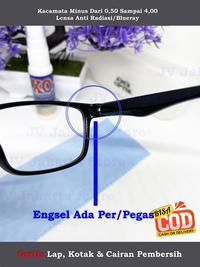 Gambar Kacamata Rabun Jauh Blueray, Kacamata Minus Anti Radiasi, Gratis Lap, Kotak Dan Cairan Pembersih | SPH 4007 BC - -0,50 dari JV Jakarta Store undefined 4 Tokopedia