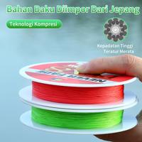 Gambar BingoLife Senar Pancing x8 PE 200m Jepang Never Fade Jalinan Fishing Line Super Kuat Tahan Bahan - Merah Atas Lem Memotong Air 200M, 0.6# 0.128mm 4.5kg dari Speckle Senar Pancing undefined 3 Tokopedia
