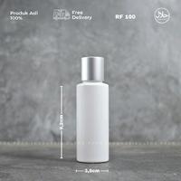 Gambar BOTOL PET RF 100ML PUTIH & PRESS ON ALUMINIUM / BOTOL PRESS TOP 100ML - Shiny Silver dari ULTRA PACK INDONESIA undefined 3 Tokopedia