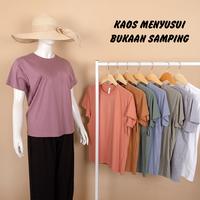 Gambar Baju menyusui bukaan samping atasan maysara - CN07-NavyBlue, M dari Minimay Official undefined 5 Tokopedia