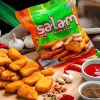 Gambar Salam Nugget Ayam 250gr - Frozen Food Naget Praktis Siap Goreng, Lezat, Gurih & Renyah dari Kevin Frozen Food undefined 1 Tokopedia