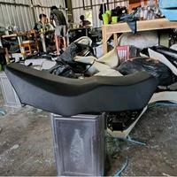 Gambar Jok rx king siku standar kulit polos busa full biru anti gembos-jok rx king cobra siku busa biru - kulit amplas kasar, fiber hitam dari OBRALJOKMOTOR_NEW undefined 2 Tokopedia