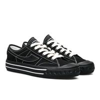 Gambar Sepatu Sneaker Casual Compass Retrograde Low Series Full Black List Putih untuk Pria dan Wanita dengan Outsole Karet dan Proses Vulkanisasi Shoes - Compass Full Black, 36 dari Ainishoes.id undefined 1 Tokopedia
