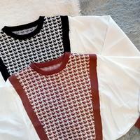 Gambar BLOUSE WANITA RAJUT KOMBINASI - BROWN dari IDOLA BUSANA KLATEN undefined 2 Tokopedia