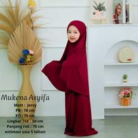 Gambar AliMaMa - MUKENA ANAK ASYIFA - Mukenah Jersey Jersi Polos Perempuan Kekinian Trendy Murah Medan Panjang Muslim - RANDOM dari Alimama_NEW undefined 5 Tokopedia