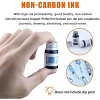 Gambar Glass Dip Pen Kaca Calligraphy Set Dengan 12 Tinta dari GROSIR CVAMARTA TERRRBATRRRU undefined 5 Tokopedia