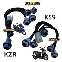 Gambar Piting soket lampu belakang honda vario 125 techno fi KZR/ Vario 125 - 150 led old K59 /Kabel soket lampu stop rem sen senja assy cob STANLEY - VARIO 125 OLD KZR dari ELLGARAGE22BDG undefined 1 Tokopedia