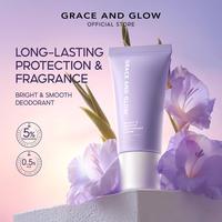 Gambar Grace and Glow Bright & Smooth Deodorant Roll On Serum - Deodoran Serum Pencerah Ketiak dan Menghaluskan Kulit Ketiak with Niacinamide + AHA - 1pcs dari Grace and Glow Indonesia_NEW undefined 1 Tokopedia