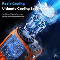 Gambar [NEW]JAMAY F15 3 in 1 Outdoor Waist Fan Portable kipaa LED Display Mini Fan Kipas Angin Pinggang 8000mah Large Battery with Long Battery Life Can be Used as a Mobile Power Source Kipas Angin Emergency Lighting Flashlight Fan charging  fun dari JAMAY.ID undefined 3 Tokopedia