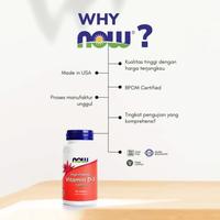 Gambar NOW FOODS VITAMIN D-3 1000 IU - 180 SGELS - 180 softgel dari Lokkiz undefined 2 Tokopedia
