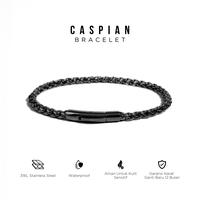 Gambar PROJECT NINETYSEVEN - CASPIAN Bracelet - Gelang Tangan Pria Wanita Anti Karat (BELI 3 GRATIS 1) - Silver, 21cm dari projectninetyseven undefined 2 Tokopedia