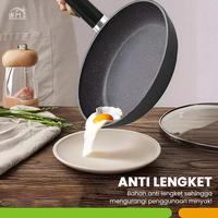 Gambar WHI - Glacier Frypan 20CM Dengan Granite Coating Anti Lengket Mudah Dibersihkan Cocok Untuk Semua Jenis Kompor ( Satuan ) - GOLD, FRYPAN 20CM dari Worldhome Indonesia_NEW undefined 5 Tokopedia