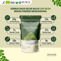Gambar Moera - Bubuk Halus Daun Kelor 500 Mesh Organik Alami Bebas gula dari CV Agro Sehat Nusantara undefined 2 Tokopedia