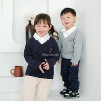 Gambar MaruKids - Oxford Sweater | Sweater anak laki-laki 1-8 tahun - Grey, 130 dari Marukids.Id undefined 2 Tokopedia