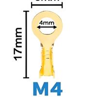 Gambar Terminal Sekun Bulat M3 - M6 untuk Kabel Baterai Otomotif - M3 dari Tanabang.store undefined 4 Tokopedia