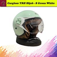 Gambar Helm Cargloss Hijab YRH Original SNI Bisa COD - Avorio Naide, ALL SIZE dari AZM Store Helm undefined 3 Tokopedia