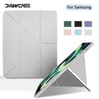 Gambar DANYCASE Untuk Samsung Galaxy Tab Case A8 10.5 S6 Lite 10,4 inci P620 P625 2024 S7 S8 S9 11 Cover untuk S7 FE S7 S8 S8 Plus S9 Plus 12.4 Casing dengan Slot Pena Penutup casesamsung  tab Transparan - pink, Tab S6 Lite 10.4'' dari DANYCASE.ID undefined 1 Tokopedia