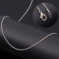 Gambar Asemka Official Kalung Titanium Pria Wanita Model Bulat Gepeng Anti Karat Rantai Bulat Silver Trendi & Stylish - belut silver, 45 cm dari Yogi acc_NEW undefined 4 Tokopedia