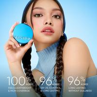 Gambar SKINTIFIC Refill Perfect Stay Velvet Matte Cushion - Cushion Matte Finish dengan Coverage Natural dan Makeup Tahan Lama, Cushion untuk Kulit Berminyak - #02 Ivory dari BeautyHaul_NEW undefined 2 Tokopedia
