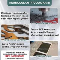 Gambar Hiasan Dinding Kaligrafi Premium Doa Nabi Yunus "LA ILAHA ILLA ANTA SUBHANAKA INNI KUNTU MINADZOLIMIN" Dekorasi Pajangan Ruang Tamu Kamar dan Mushola islami aesthetic - GOLD MIRROR, 60 x 20 cm dari Nuansa Kaligrafii undefined 4 Tokopedia