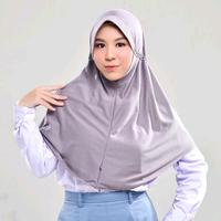 Gambar Rabbani Kerudung Innova / Kerudung Sekolah - black 200, size l dari RUMAH DANNIS CIKUPA undefined 3 Tokopedia