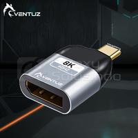 Gambar VENTUZ OTG TYPE C TO Display Port ADAPTER DP THUNDERBOLT 4 SUPPORT dari Gasol Maspion Square Surabaya undefined 2 Tokopedia