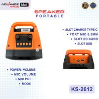 Gambar 【COD】Advance KS-2612 Meeting Speaker Double 4" inch Free 1 Mic Wireless Garansi Resmi 1 Tahun - KS-2612 dari AdvanceOfficial undefined 3 Tokopedia