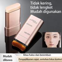 Gambar Concealer fungsi ganda alas bedak stick perfect cover oil control powder bedak tahan lama 24 jam bercahaya dan berair foundation waterproof Ringan melembapkan dan bernapas foundation stick skin fitting tahan lama blurring kosmetik wajah - 01#Warna putih gadin dari Toko Pilihan Charm undefined 1 Tokopedia