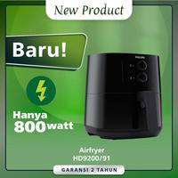 Gambar Air Fryer philips Compact Connected - HD9255/90 HD 9255 HD-9255 - HD9100  dari Triple Seven Elektronik undefined 2 Tokopedia