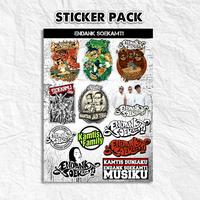 Gambar HitakaStory STICKER PACK BAND Endank Soekamti SUDAH TERPOTONG 12pcs | Sticker LOKAL BAND Kamtis Family untuk laptop case tumbler stiker laptop stiker buat motor stiker helm - SMALL dari Hitaka story undefined 2 Tokopedia