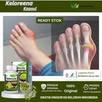 Gambar Keloreena Obat Untuk Benjolan Asam Urat, Benjolan Keras Di Sendi, Benjolan Tumor Jinak Pada Kaki, Benjolan Di Sendi Kaki Bengkak, Kelenjar Getah Bening,  vitamin nyeri Benjolan Di Kaki - 50 Kapsul dari Sheilda herbal Shop undefined 1 Tokopedia