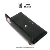 Gambar Jims Honey × TinyTan dompet panjang karakter BTS BUTTER WALLET LONG (free box eksklusif) dompet  Uang Kartu Wanita - BLACK (RM), LONG dari Jimshoney.iD undefined 2 Tokopedia