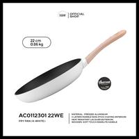 Gambar X&W Cookware Amercook Wajan Fry Pan Cast Aluminium White Series Anti Lengket - 26 cm dari X&W undefined 2 Tokopedia