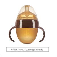 Gambar Botol Susu Bayi Silicon Anti Bakteri Dot Baby Dengan Pegangan Handle Milk Feeding Bottle Silicone Food Grade Anti Pecah Leher Lebar 150ml / 180ml / 250ml - BOTOL-SUSU-150ML dari Sby Store.id undefined 1 Tokopedia