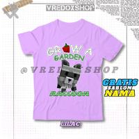 Gambar (BISA COD) Kaos Atasan Anak Motif Raccoon Grow a Garden Roblox / Baju Grow A Garden Racon Raccon Roblox / T-shirt Pakaian Fashion Distro Anak untuk Laki-laki dan Perempuan Usia 3-12 Tahun/ Free Nama - Hitam, M 3-4 Tahun dari VredoX undefined 5 Tokopedia