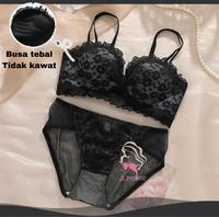 Gambar Bra Set / Set Bra / BH SET Wanita Seksi / BH Setelan Wanita dan Celana Dalam Wanita/ Bra dan celana dalam wanita model Kupu Kupu / Bikini /SESERAHAN / KADO PERNIKAHAN - JLINGERIC BISA COD TERMURA - MERAH, 34 dari JLingeric_NEW undefined 3 Tokopedia
