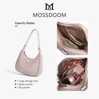 Gambar MOSSDOOM Fashion Tas Bahu Louissa Bag Tas Ketiak Santai Tas Wanita - Biru Muda dari MOSSDOOM undefined 5 Tokopedia