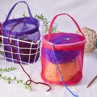 Gambar Tas Benang Rajut / Crochet Knitting Yarn Storage Bag Tabung Small / Kecil Ringan dan Tas Benang Rajut / Tas Penyimpanan Wol / Alat Rajut Tangan DIY Tas Penyimpanan Benang Rajutan / Tas Penyimpanan Bra Jaring dari youdreamers undefined 5 Tokopedia