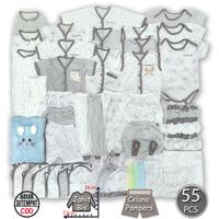 Gambar ummababyshop 55 PCS BAJU BAYI BARU LAHIR PAKET HEMAT KOMPLIT SNI ABU GREY BABY GIFT SET PERLENGKAPAN NEWBORN PEREMPUAN LAKI 0 6 MURAH KADO LAHIRAN JUMPER BEDONG POPOK HANDUK SARUNG TANGAN KAKI Krem - 55 PCS Awan Krem dari ummababyshop_NEW undefined 2 Tokopedia