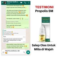 Gambar Propolis SM - Salep Oles Milia di Kelopak Mata, Bintik Putih di Mata, Jerawat Putih, Bruntusan, Benjolan Putih Kecil di Area Mata Atasi Dengan Propolis SM HALAL BPOM dari Intan Herbal Store_NEW undefined 5 Tokopedia