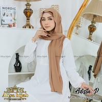 Gambar Pashmina Jersey Premium Adista - Ori Alisa Hijab Instan Panjang Pashmina Muslim Kerudung inner Oval hijab bergo hijab instan - Hitam dari Alisa hijab undefined 4 Tokopedia