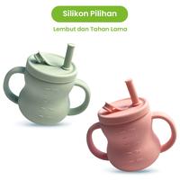 Gambar Gelas Silikon Bayi Bpa Free Baby Safe Training Cup Bayi Anti Tumpah Tempat Minum Bayi Gelas Minum Sedotan Anak Bayi Peralatan Mpasi Bayi Straw Cup Bayi Tempat Makan Bayi Mpasi Peralatan Makan Bayi Set Alat Makan Bayi Premium Silicone Baby Sippy Cup dari TOKO MARIAH ABADI undefined 2 Tokopedia