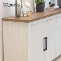 Gambar Melody Furniture - Lemari Laci Buffet Serbaguna MINO SIDEBOARD 200 cm - WHITE dari Melody Furniture undefined 5 Tokopedia