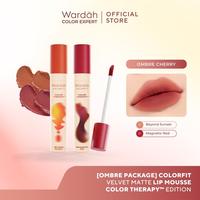 Gambar Wardah Colorfit Velvet Matte Lip Mousse Color Therapy 4g/Lip Velvet/Lip Matte/Lipstick - 15 Tranquil Hazel,Wardah Lip Mousse dari Tanina 0fficial undefined 2 Tokopedia