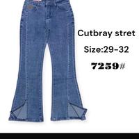 Gambar Celana cutbray jeans Wanita Belah depan import - 29 dari CuDa Corner undefined 1 Tokopedia