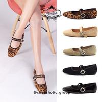 Gambar Sepatu Flatshoes Bludru Wanita  HX1586 [4 warna] - BLACK, 38 dari shoesholic online shopping undefined 1 Tokopedia