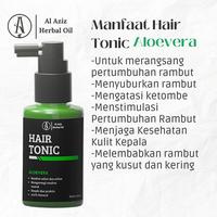 Gambar Hair Tonic Rambut Al Aziz Pelembab Rambut - Aloevera dari Al Aziz Herbal Store undefined 4 Tokopedia