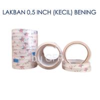 Gambar LAKBAN / ISOLASI / SELOTIP BENING 888 TAPE 24MM x 72YARD - lakban bening, 24mmx72yard dari LeeGalery undefined 4 Tokopedia