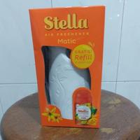 Gambar Stella Matic Set Box Alat + Refill 160Ml Pengharum Ruangan Otomatis Sudah Lengkap Dengan Baterai - Set Alat Lulaby dari emasto undefined 1 Tokopedia